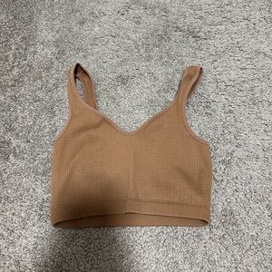 Cotton On Women's Brown Crop Top